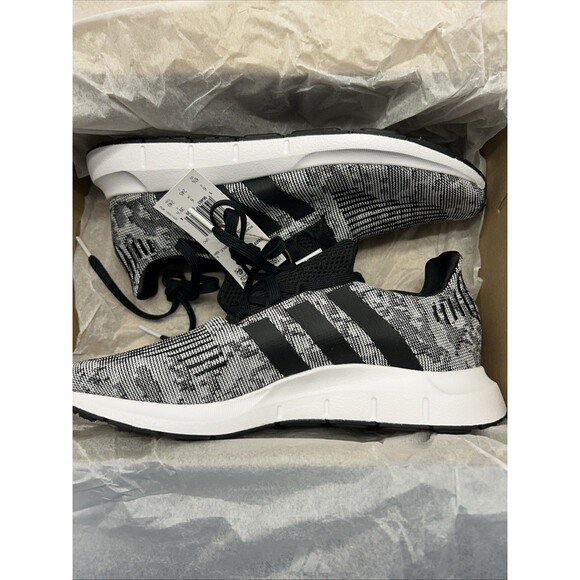 adidas Swift Run 1.0 Black White Men Size 6.5 1F0569 New in Box main image 5